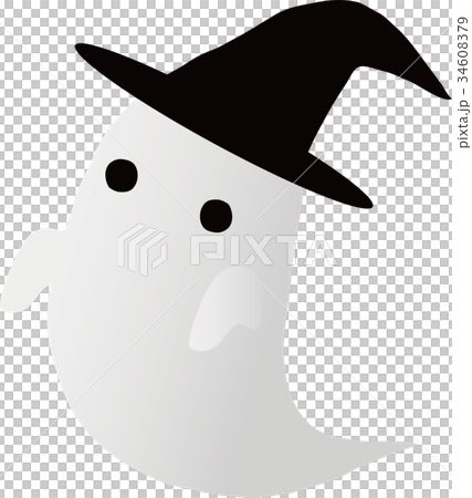 ghost with hat