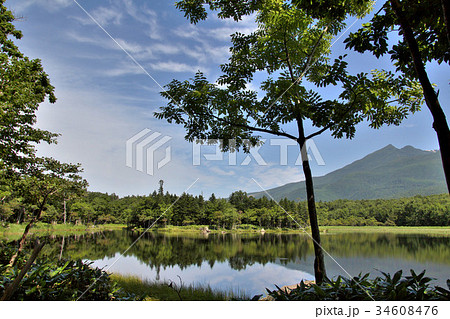 二湖の風景 34608476