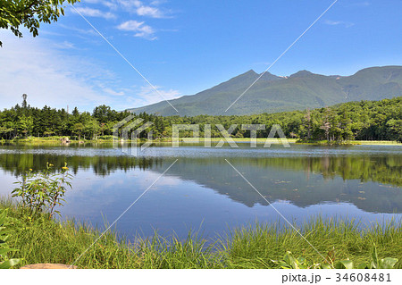 二湖の風景 34608481