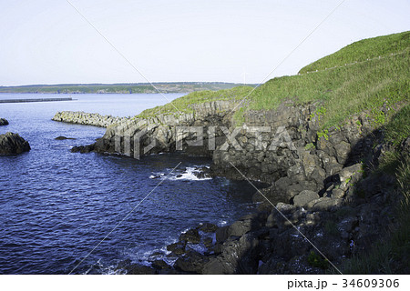 根室風景　根室車石(小) 34609306