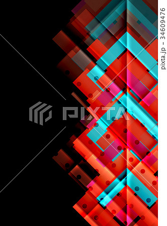 Color arrows on black background Color arrows on black background 34609476