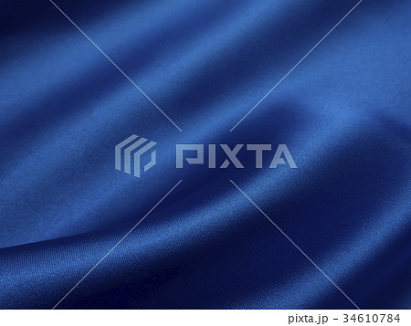 ドレープ・青 34610784