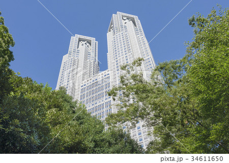青空に映える都庁 青空に映える都庁 34611650