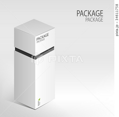 premium quality package box for business. 34611758
