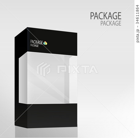 premium quality package box for business. 34611864