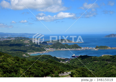 台湾　基隆港 34615019