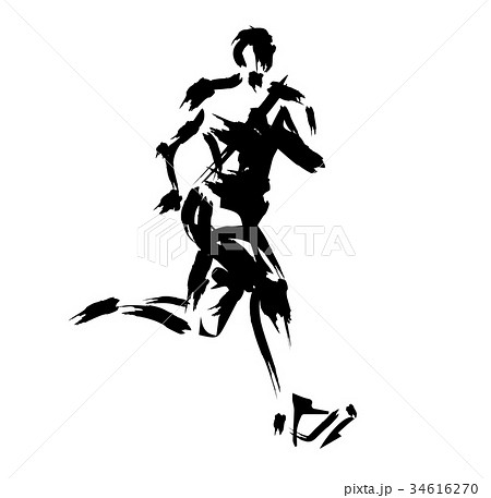 マラソンランナー マラソンランナー 34616270