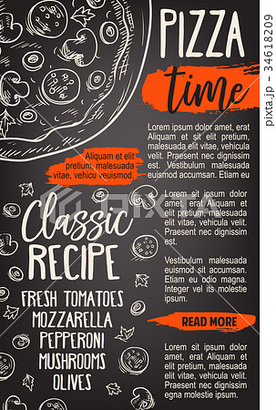 Pizza fast food sketch vector Italy pizzeria Pizza fast food sketch vector Italy pizzeria 34618209