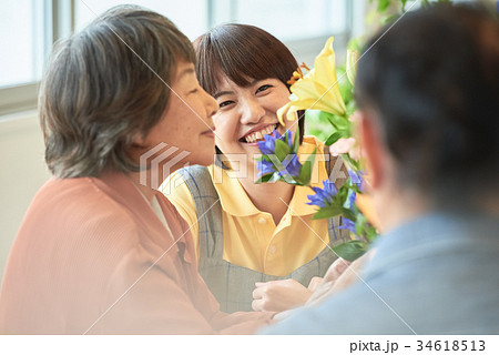 シニア 介護施設 レクリエーション 34618513