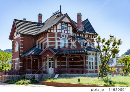 北九州市立国際友好記念図書館の写真素材 3464