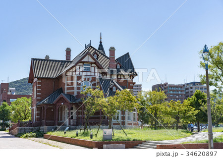 北九州市立国際友好記念図書館の写真素材 3467