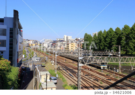 川崎市麻生区 新百合ヶ丘駅付近(万福寺方面) 34621006