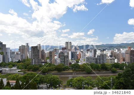 比治山公園からの広島市街 比治山公園からの広島市街 34621840