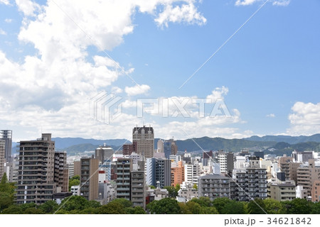 比治山公園からの広島市街 34621842