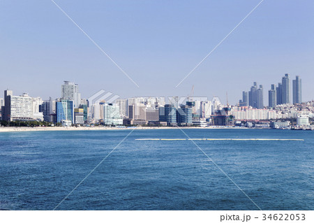 高層ビル 海 ビル 34622053