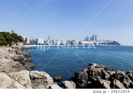 高層ビル 海 ビル 34622054