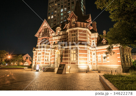 北九州市立国際友好記念図書館の写真素材