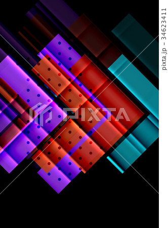 Color arrows on black background Color arrows on black background 34623411