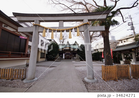 雑司が谷 大鳥神社 拝殿 & 鳥居 (東京都 豊島区 ) 2015年1月 雑司が谷 大鳥神社 拝殿 & 鳥居 (東京都 豊島区 ) 2015年1月 34624271