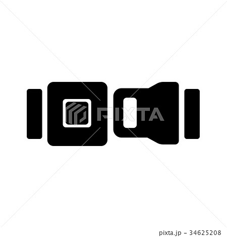 シートベルト　アイコン 34625208