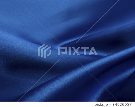 ドレープ・青 34626057