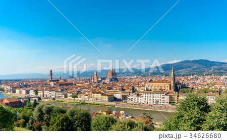 Florence panorama city skyline Tuscany Italy Florence panorama city skyline Tuscany Italy 34626680