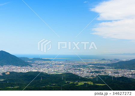 夏の皿倉山からの眺め【北九州市小倉南区】 34627272