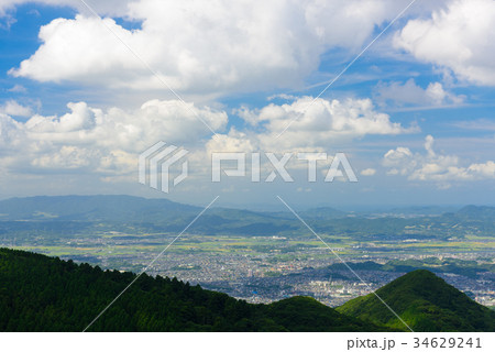 夏の皿倉山からの眺め【北九州市八幡区遠賀郡】 34629241
