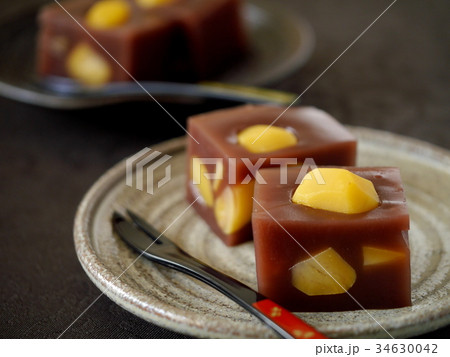 栗羊かん　（横位置） 34630042