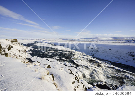 冬 滝 グトルフォス 34630694