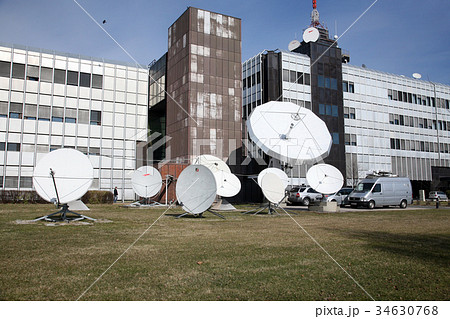 TV Station Up-link / Download Antennas  34630768