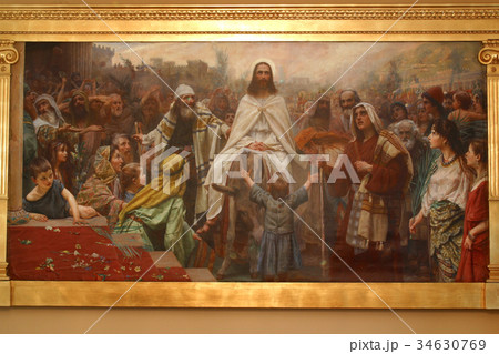 Jesus on Palm Sunday 34630769