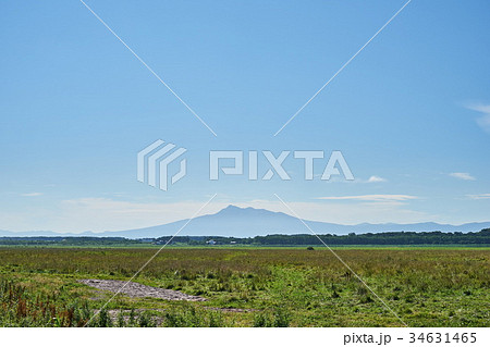 小清水原生花園と斜里岳 34631465