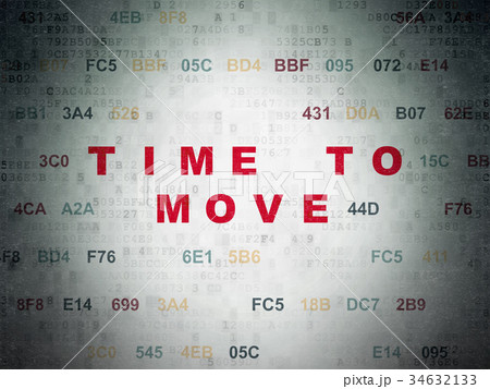 Timeline concept: Time to Move on Digital Data Timeline concept: Time to Move on Digital Data 34632133