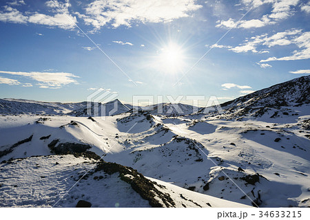 雪景色 冬 季節 34633215