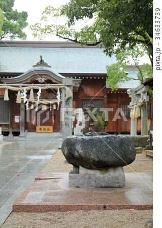 古賀神社とハート型手水鉢３（福岡県） 34633739