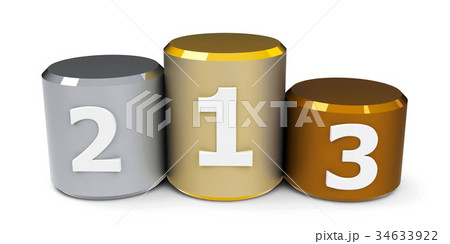 Metal cylinder podium #2 Metal cylinder podium #2 34633922