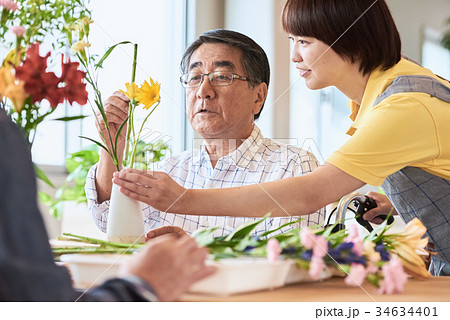 介護施設 シニア レクリエーション 34634401