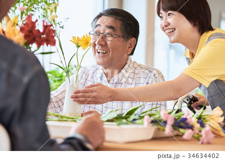 介護施設 シニア レクリエーション 34634402