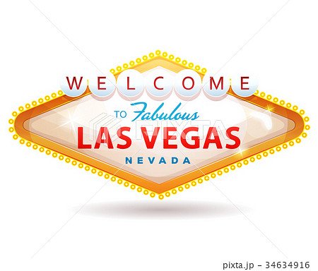 Welcome To Fabulous Las Vegas Signのイラスト素材