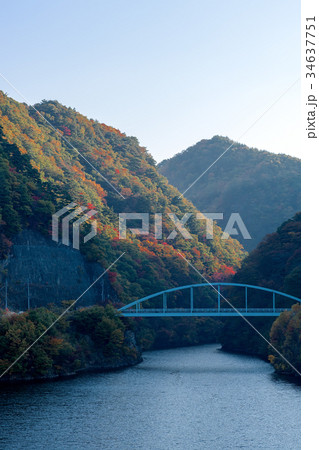 みずがき湖(10月 紅葉 北杜市) みずがき湖(10月 紅葉 北杜市) 34637751