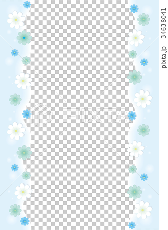 コスモス　タテ　青 34638041
