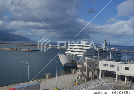 港・カーフェリー（佐渡島･両津港／新潟県佐渡市） 34638899