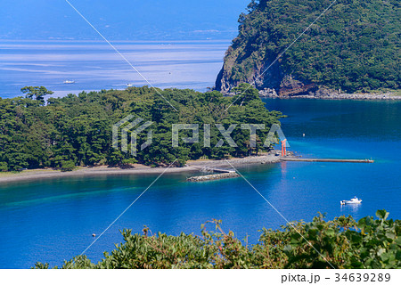 【静岡県】西伊豆戸田の御浜岬、秋 34639289