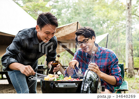 アウトドア　BBQ 34640269