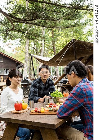 アウトドア　BBQ 34641253