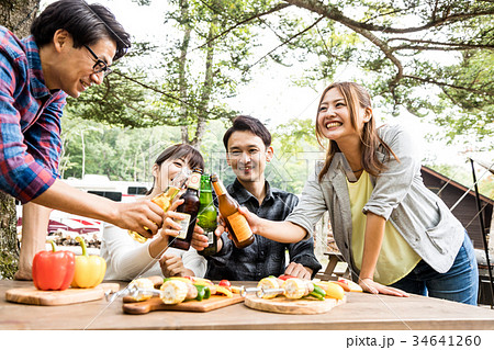 アウトドア　BBQ 34641260