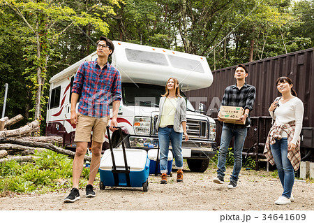 アウトドア　BBQ　 34641609