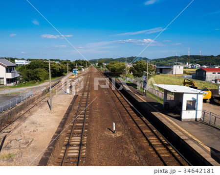 ローカル線の駅 関 ローカル線の駅 関 34642181