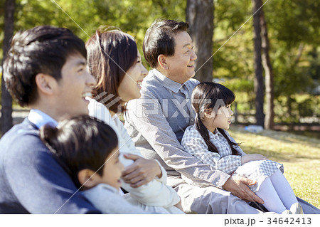 家族 ファミリー 公園 34642413